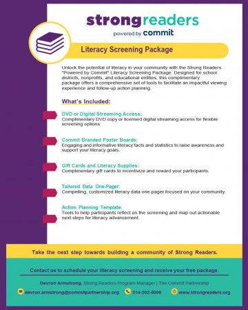 Strong Readers General Screening One Pager