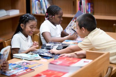 Young Children Reading